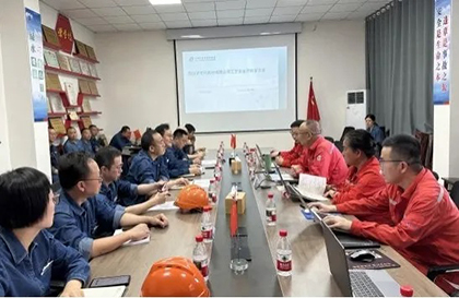 中化協(xié)專家組到公司檢查指導工作